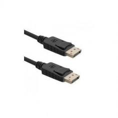 Qoltec Cablu DisplayPort v1.2 Black foto