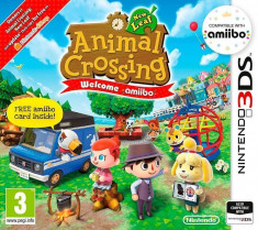Joc consola Nintendo ANIMAL CROSSING NEW LEAF WELCOME AMIIBO foto