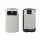 Husa Flip Cover Goospery YPSAMGS4ALB WOW Bumper View alba pentru Samsung Galaxy S4 I9500