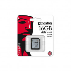 Card Kingston SDHC 16GB Clasa 10 UHS-I 45MB/s foto