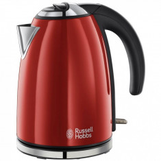 Fierbator Russel Hobbs Flame Red 2200W 1.7 l rosu / inox foto