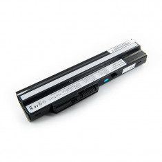 Baterie laptop Whitenergy pentru MSI Wind U100 11.1V Li-Ion 4400mAh negru foto