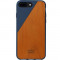 Husa Protectie Spate Native Union CLIC-MAR-WD-7P Walnut Wood Albastru pentru Apple iPhone 7 Plus