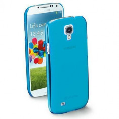 Husa Protectie Spate Cellularline COOLGALAXYS4B COOL Albastru pentru SAMSUNG Galaxy S4 foto