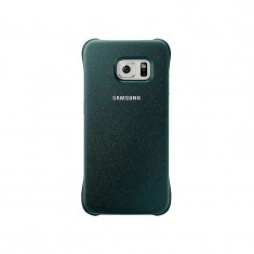 Husa Protectie Spate Samsung EF-YG925BGEGWW verde pentru Samsung G925 Galaxy S6 Edge foto