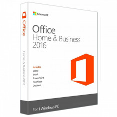 Microsoft Office Home and Business 2016 Win Romanian EuroZone Medialess foto