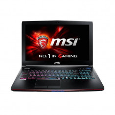 Laptop MSI GE62 6QF Apache Pro 15.6 inch Full HD Intel Core i7-6700HQ 8GB DDR4 1TB HDD nvidia GeForce GTX 970M 3GB Black foto