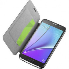 Husa Flip Cover Cellularline BOOKESSGALS7K Agenda Essential Negru pentru Samsung Galaxy S7 foto