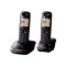 Telefon fix Panasonic TG2512FXT 2 receptoare Black