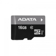 Card ADATA Micro SDHC Premier 16GB UHS-I U1 Clasa 10 AUSDH16GUICL10-R foto