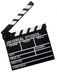 Clacheta clapperboard din lemn pentru studio de filmare foto