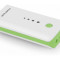 Acumulator extern Esperanza EMP104WG Power Bank Electron 5200 mAh white / green