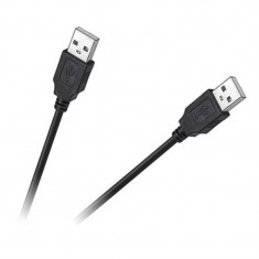 Cablu Cabletech USB tata - USB tata 1m negru foto