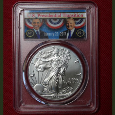 United States / 2017 Silver Eagle - First Strike / 1 OZ PCGS MS70! foto