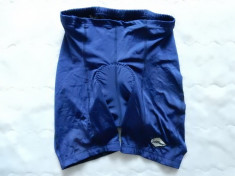 Pantaloni ciclism Loffler; marime L: 70-110 cm talie elastica, 46 cm lungime foto