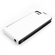 Husa Flip Cover Tellur pentru iPhone 5/5S/SE White foto