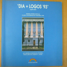 Dia + Logos 1993 Roma album expozitie Roma Academia Romana accademia di Romania