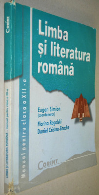 Limba si literatura romana, manual pentru clasa a XI-a, 2002 foto