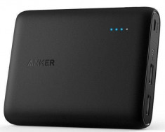 Acumulator extern Anker PowerCore 10400 mAh Negru foto