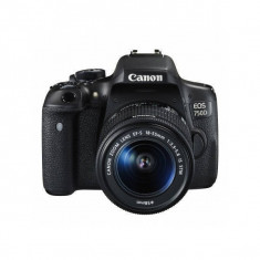 Aparat foto DSLR Canon EOS 750D 24.2 Mpx Kit EF-S 18-55mm f/3.5-5.6 IS STM foto