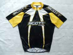 Tricou ciclism Scott COMP; marime XXL: 60.5 bust, 67 cm lungime pe fata etc. foto