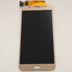 Display Samsung Galaxy J7 J710F 2016 original in cutie / ecran auriu