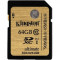 Card Kingston SDXC Ultimate 64GB Class 10 UHS-I 90MB/s read 45MB/s write Flash Card