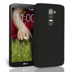 Husa Hard Case - Plastic Cauciucat LG G2 BONUS FOLIE ECRAN foto