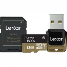 Card Lexar microSDHC 1800x UHS-II 32GB foto