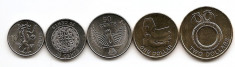 Insulele Solomon Set 5 - 10, 20, 50 Cents, 1, 2 $ ~ 2012 - UNC !!! foto