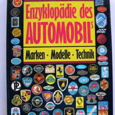 ENCICLOPEDIE de automobile. Enzyklopadie des Automobils.