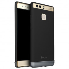 Carcasa protectie din plastic IPAKY pentru Huawei P9, neagra foto