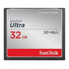Card Sandisk Ultra CF 32GB - card de memorie 50MB/s foto