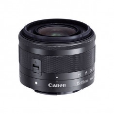 Obiectiv Canon EF-M 15-45mm f/3.5-6.3 IS STM Black foto
