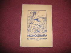 Monografia Raionului Corabia - 1958 foto