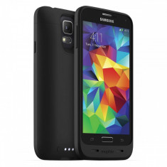 Acumulator extern Mophie Samsung Galaxy S5 juice pack - Husa cu acumulator 3000mAh - negru foto