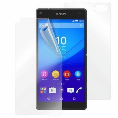 Folie protectie Muvit - set folii fata/spate pentru Sony XPERIA Z5 Compact foto