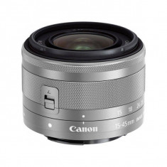 Obiectiv Canon EF-M 15-45mm f/3.5-6.3 IS STM Silver foto