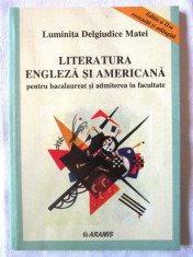 LITERATURA ENGLEZA SI AMERICANA PENTRU BACALAUREAT SI ADMITEREA IN FACULTATE foto