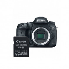 Aparat foto DSLR Canon EOS 7D Mark II 20.2 Mpx Body cu adaptor WiFi Canon W-E1 foto