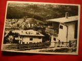 Ilustrata - Poiana Tapului vedere spre Zamora , circulat 1957