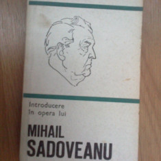 n4 Introducere In Opera Lui Mihail Sadoveanu - Fanus Bailesteanu