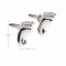 Butoni amprenta picior bebelus moderni Baby foot metalici