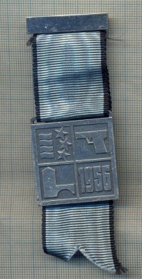 ZET 519 MEDALIE SPORTIVA -TIR CU PISTOLET-1956 -REALIZATA DE HUGUENIN LE LOCLE foto