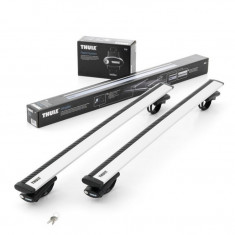 Thule - AUDI A6 Allroad cu bare longitudinale, cu bare WingBar foto