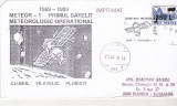 Bnk fil Astrofilatelie - plic ocazional - Meteor 1 1969-1999, Spatiu