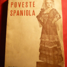 Victor Eftimiu - Poveste Spaniola - Prima Ed. 1941 Cartea Romaneasca