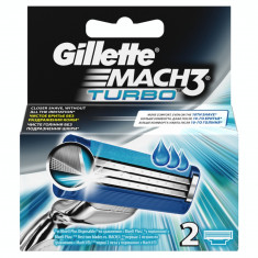 Rezerva aparat de ras Gillette Mach3 Turbo cu aloe 2 buc foto