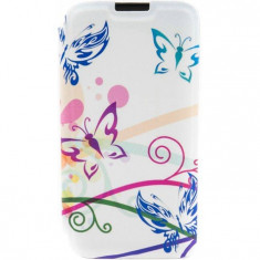 Husa Flip Cover Tellur Folio Butterfly pentru telefon Samsung Galaxy S6 White foto