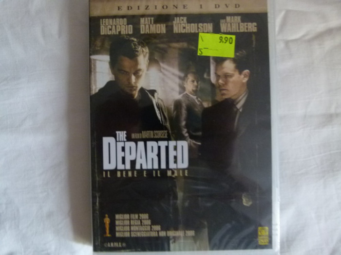 The Departed - di caprio, jack nicholson -scorsese -dvd